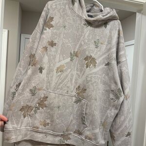 Abercrombie Essential Popover Hoodie Camouflage Hoodie XL Tall